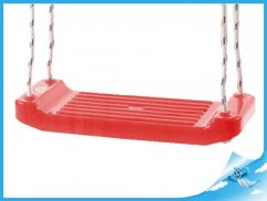 Balansoar din plastic (scândură) roșu