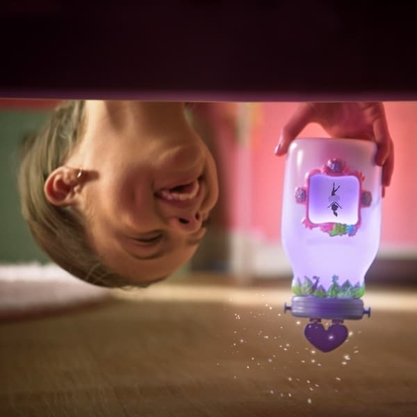 Got2Glow Fairy Finder - Růžová sklenice na chytání víl