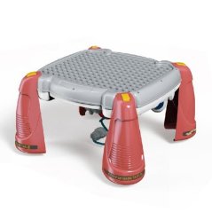 Table interactive avec projecteur d'espace rose
