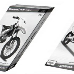 Maisto - Kawasaki KX 450F - model pentru constructie 1:12