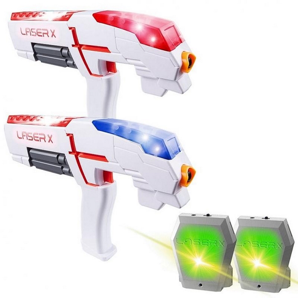 TM Toys Laser-X pistolet na podczerwień - zestaw podwójny