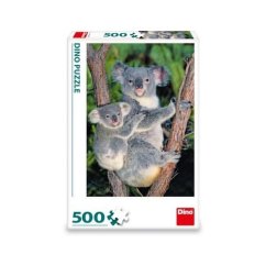 Dino Puzzle Koalas în copac 500 piese