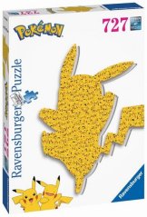 Ravensburger: Puzzle Pokémon Pikachu silueta 727 dílků