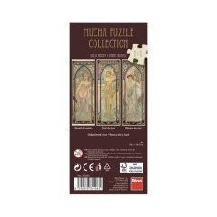 Alfons Mucha – Odpočinek noci 75 panoramic Puzzle