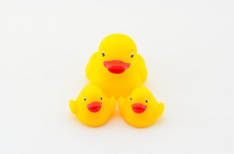 Set de bain Duck/Ducks 3pcs caoutchouc