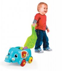 Clemmy baby - Sloní vozík s blokmi