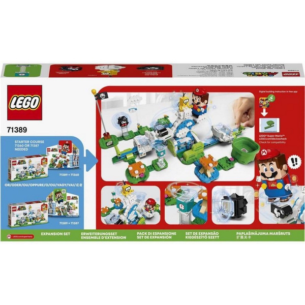 Lego Super Mario 71389 Lakitu y el mundo de las nubes set de expansión