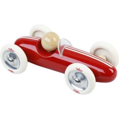 Vilac Mașină din lemn mare Grand Prix vintage roșu