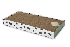 Beeztees Škrabadlo pro kočky kartonové JIXY 47x24x4,5cm