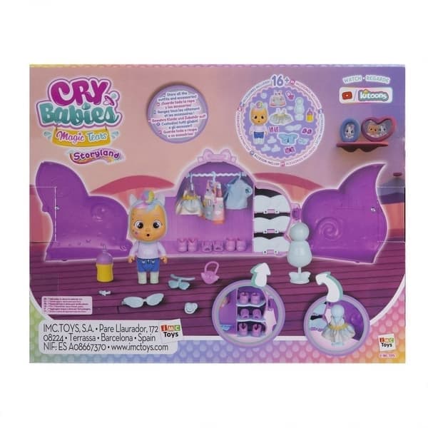 CRY BABIES MAGIC TEARS Storyland DRESS ME UP Szafa Jenny