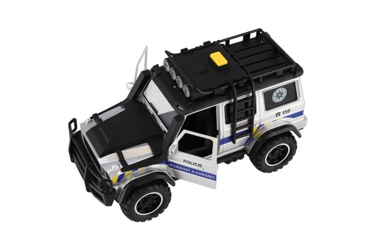 Auto záchranáři policie terénní