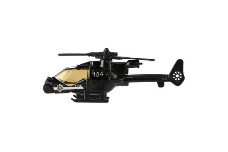 Helikopter/helikopter fém/műanyag 10cm