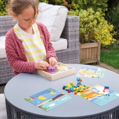 Bigjigs Toys Mosaic Beach en bois