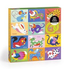 Galison Puzzle čínsky zverokruh 500 dielikov
