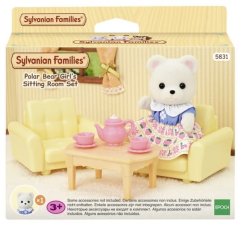 Sylvanian Families Rodinný salón s ľadovým medveďom