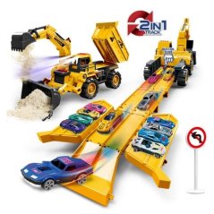 Bagr s rozkládací dráhou