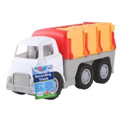 Auto popeláři s doplňky plast na volný chod 13x17x34cm 18m+