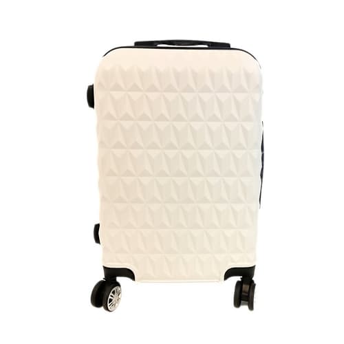Bavy Cestovní kufr skořepinový 20" Diamond White