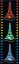 Eiffelova veža 3D puzzle (nočné vydanie), 216 dielikov - Ravensburger