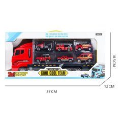 Bavytoy Valise camion rouge