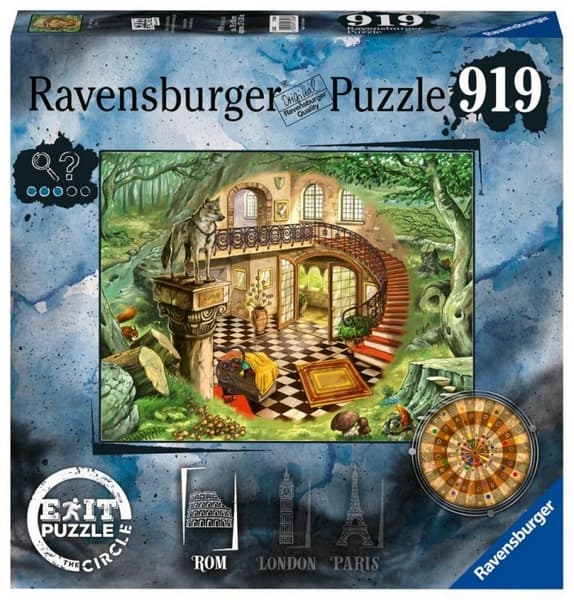 Ravensburger 173068 Puzzle EXIT - Il cerchio: A Roma 920 pezzi