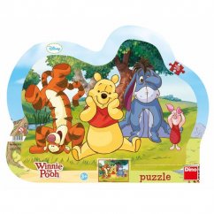 Puzzle Walt Disney Hide and Seek con Winnie the Pooh 25 Piezas - Dino