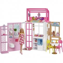 Barbie Casa de vacaciones con muñeca