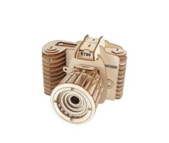 Woodcraft fa 3D puzzle kamera