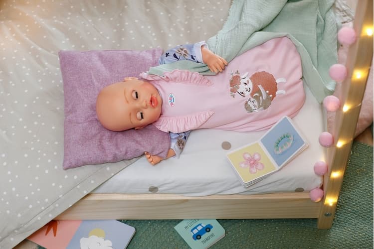 BABY born Spací pytel Květy