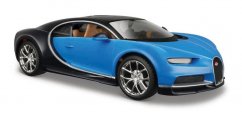 Maisto - Bugatti Chiron, bleu, 1:24
