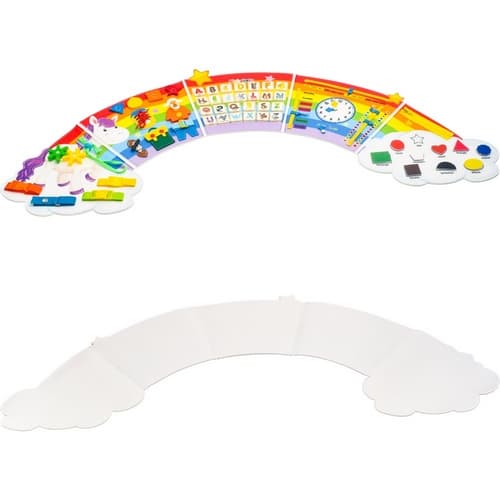 2Kids Toys Soft activity board Duha s mraky