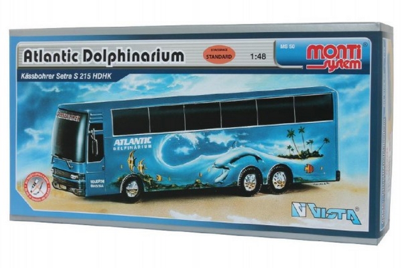 Monti System 50 Atlantic Delfinarium Bus 1:48