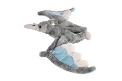Pluș dinozaur pterosaur 29x18cm gri
