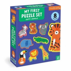 Mudpuppy Puzzle Mi Primer Puzzle Animales Felices
