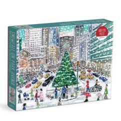 Galison Michael Storrings Snowfall on Park Avenue 1000 sztuk