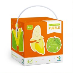 TM Toys Dodo Puzzle 2-3-4 pièces Fruits et légumes