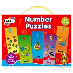 Puzzle - primele mele numere în engleză 2.