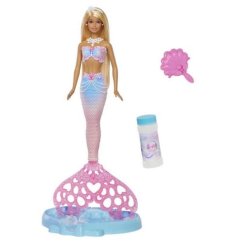 Barbie sirenă cu aripioară cu bule