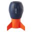 AEROBIE - Super Sonic aerodynamický americký fotbalový míč/raketa, 13,3x8,3x8,3 cm
