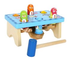 Petit marteau à pied l'oiseau jeu en bois