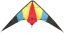 Cerf-volant volant en nylon 160x80cm coloré dans un sac