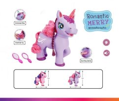 Licorne avec son, violet