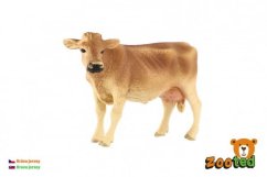 Maillot de vache zouté en plastique 13cm dans un sac