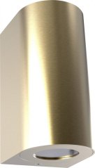 Venkovní nástěnné osvětlení Nordlux Canto Maxi 2 49721035, GU10, 56 W, hliník, mosaz