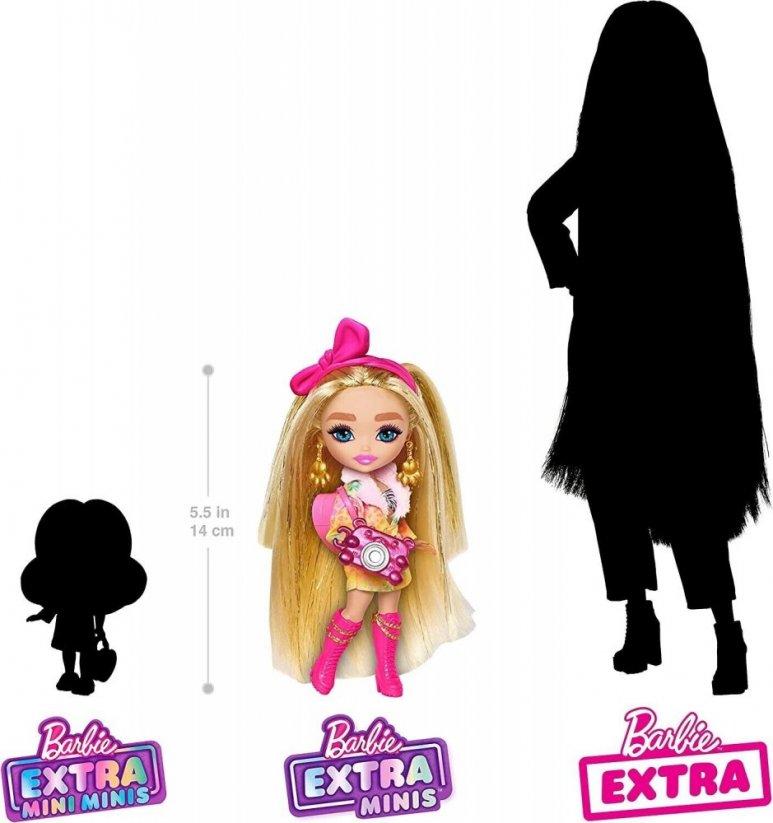 Barbie Extra Minis - szafari felszerelésben HPT56 TV