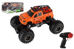 RC auto typu pick-up, terénne, oranžové