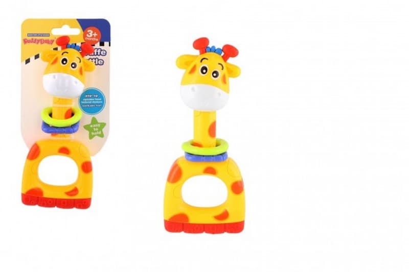Chrastítko/kousátko/pískátko žirafa