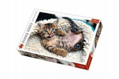 Casse-tête Merry Kitten 1000 pièces 68,3x48cm dans une boîte 40x27x6cm