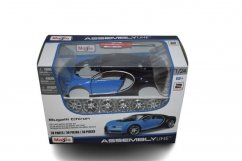 Maisto - Bugatti Chiron, bleu, modèle réduit à l'échelle 1:24