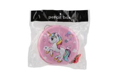 Kabelka/Peněženka jednorožec dětská se šňůrkou látka 14cm v sáčku